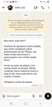 Depoimento - Elo Pilates 5
